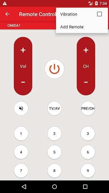 Onida TV Remote screenshot 3
