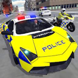 Police Car Driving - Motorbike Riding