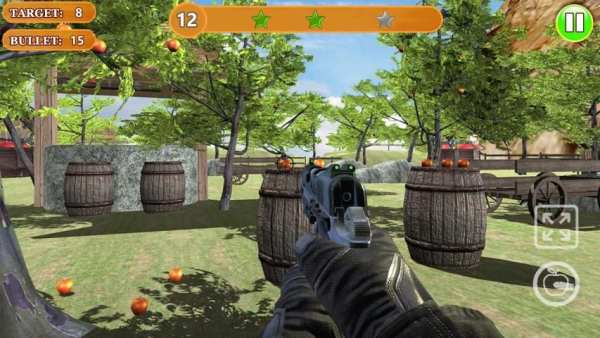 Apple Chop - Finger Gun Shooting screenshot 4