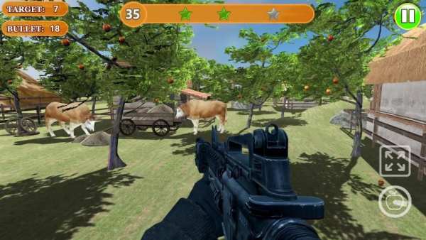 Apple Chop - Finger Gun Shooting screenshot 2