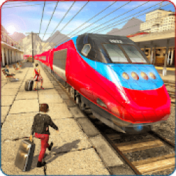 Train Simulator Driving Uphill Train Game icon