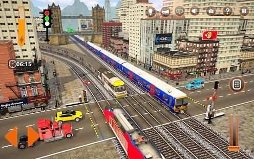 Train Simulator Driving Uphill Train Game screenshot 5