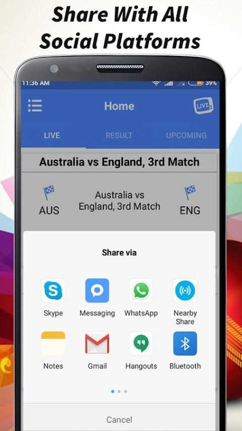 Cricket Live Line screenshot 1