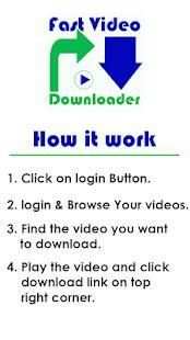 Fast Facebook Video Downloader screenshot 4