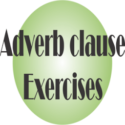 adverb clause exercises आइकन