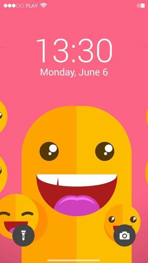 Emoji Lock Screen * screenshot 2