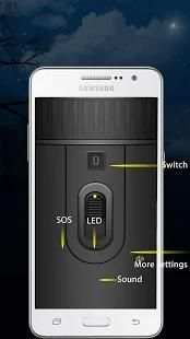 Flashlight for Samsung screenshot 1