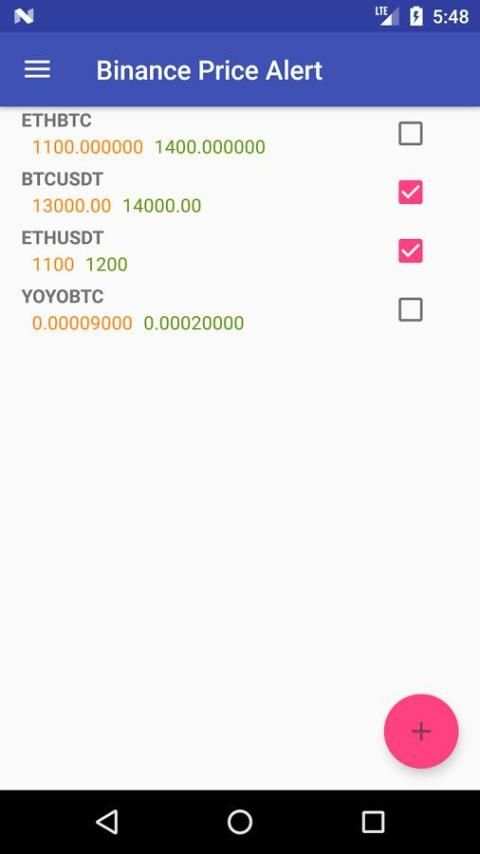 Binance Alert - Notify Price and Order status screenshot 6