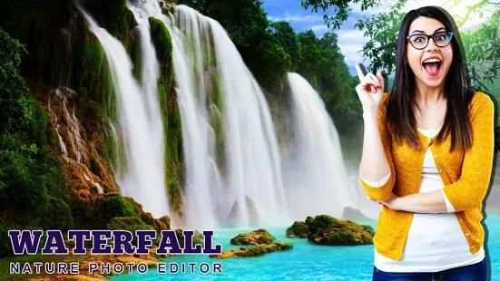 Waterfall Photo Editor - Waterfall Photo Frames screenshot 1