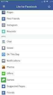 Lite for Facebook - Light Weight Facebook Client screenshot 1