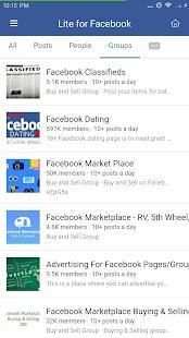 Lite for Facebook - Light Weight Facebook Client screenshot 3
