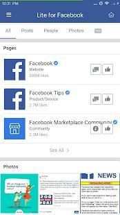 Lite for Facebook - Light Weight Facebook Client screenshot 2
