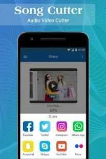 Song Cutter - Video Audio Cutter скриншот 1