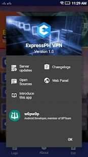 ExpressPH VPN screenshot 1