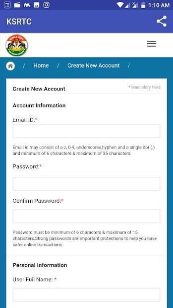 KSRTC - Kerala SRTC Bus Ticket Booking screenshot 9