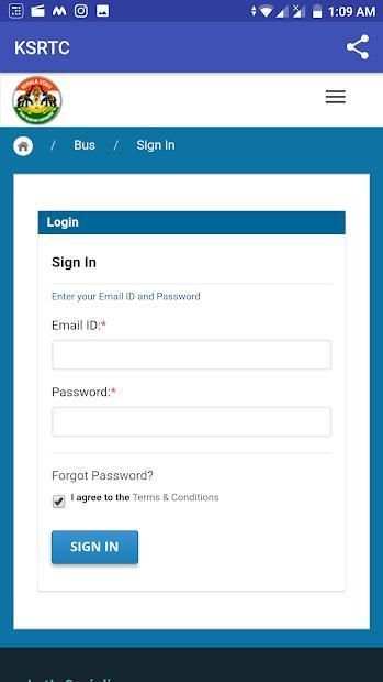 KSRTC - Kerala SRTC Bus Ticket Booking screenshot 10