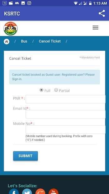 KSRTC - Kerala SRTC Bus Ticket Booking screenshot 6
