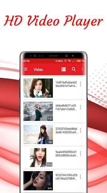 HD Video Player स्क्रीनशॉट 3