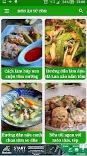 Món Ăn Từ Tôm - Món Ăn Chế Biến Từ Tôm - Món Tôm screenshot 6