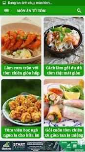 Món Ăn Từ Tôm - Món Ăn Chế Biến Từ Tôm - Món Tôm screenshot 2