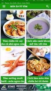Món Ăn Từ Tôm - Món Ăn Chế Biến Từ Tôm - Món Tôm screenshot 1