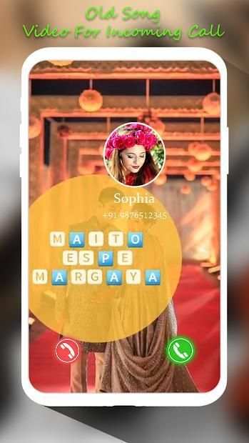 Old Song Video Ringtone For Incomming Call screenshot 4