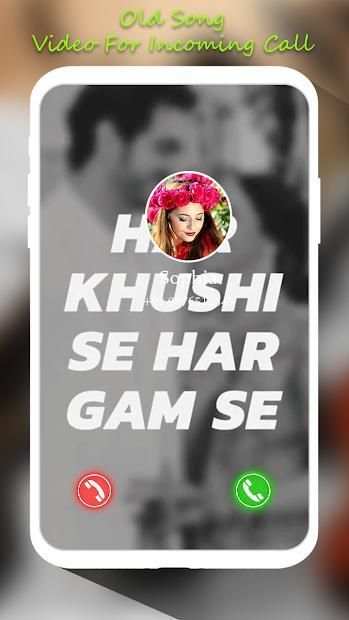 Old Song Video Ringtone For Incomming Call screenshot 2