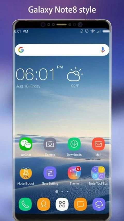 Note 8 Launcher - Galaxy Note8 launcher, theme screenshot 8