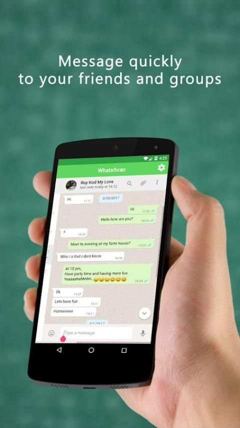 WhatScan+ for WhastWeb Chatapp скриншот 2
