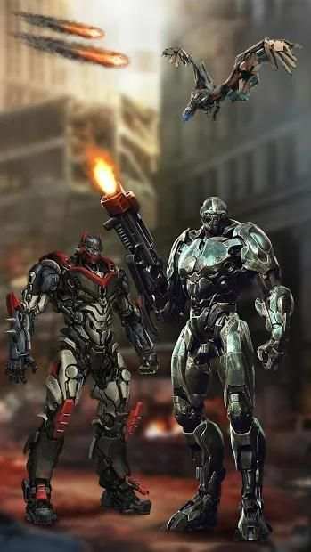 Robot APUS Live Wallpaper screenshot 2