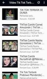 Best Tik Tok Lagu dan Video screenshot 3