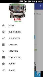 BIPIN CHANDAN (Bus Service) screenshot 6