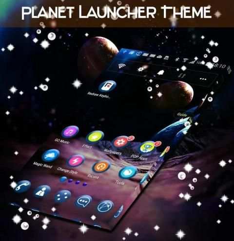 Planet Launcher Theme screenshot 2