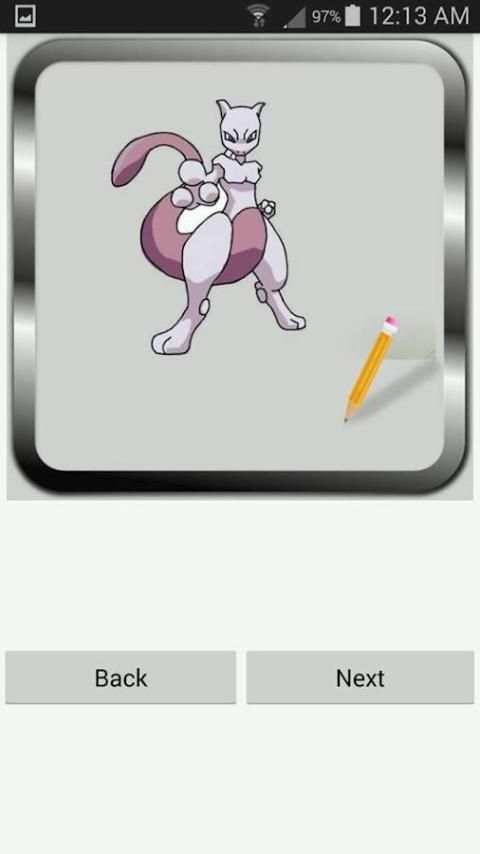 How To Draw Pokemon स्क्रीनशॉट 2
