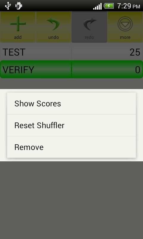 Rummy Scorer स्क्रीनशॉट 1