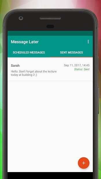 SMS Message Scheduler - Advanced screenshot 4