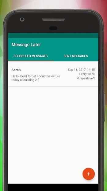 SMS Message Scheduler - Advanced screenshot 6