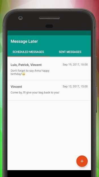 SMS Message Scheduler - Advanced screenshot 3