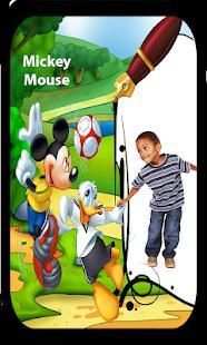 Mickey Mouse Cartoon Latest Photo Editor Frame App 1 تصوير الشاشة