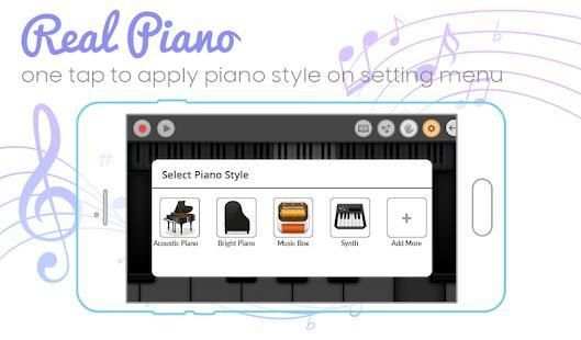 Piano Keyboard screenshot 1