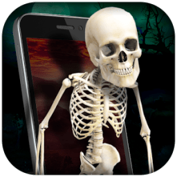 Skeleton in Phone Prank иконка