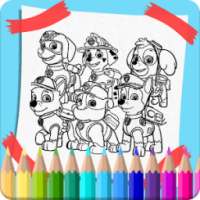 Kids Paw Coloring