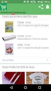 Amazon world shopping app screenshot 3