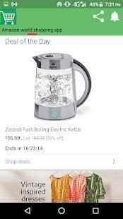 Amazon world shopping app screenshot 2