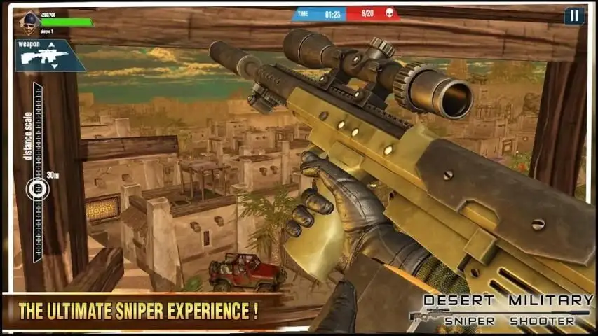 Desert Sniper 3D : Free Offline War Shooting Games APK para