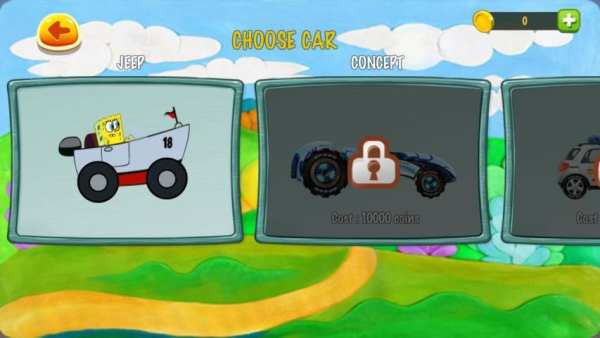 Sponge Hill Car Racing screenshot 3