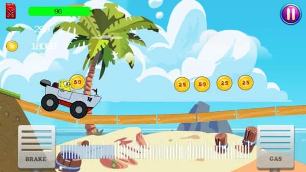 Sponge Hill Car Racing स्क्रीनशॉट 2