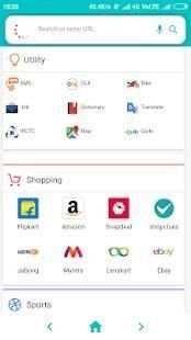 IS Browser screenshot 1