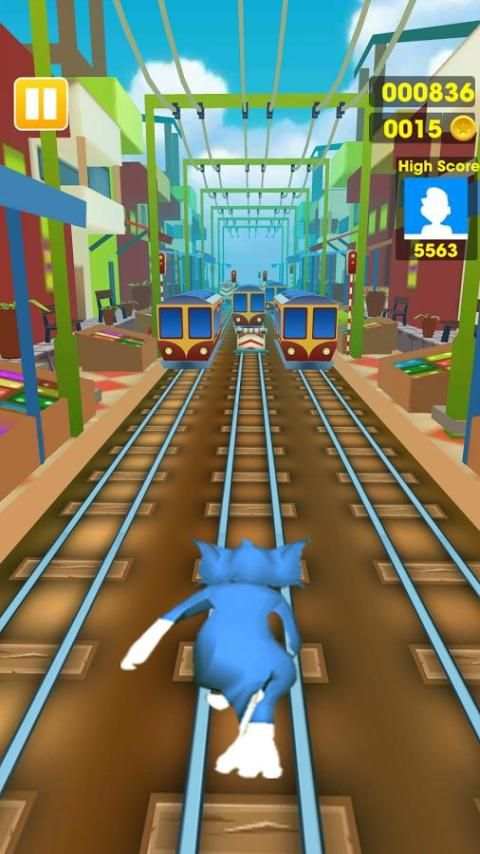 Subway Tom Surfer rush screenshot 3