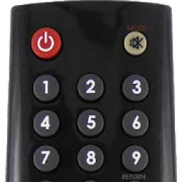 Remote Control For Coby TV